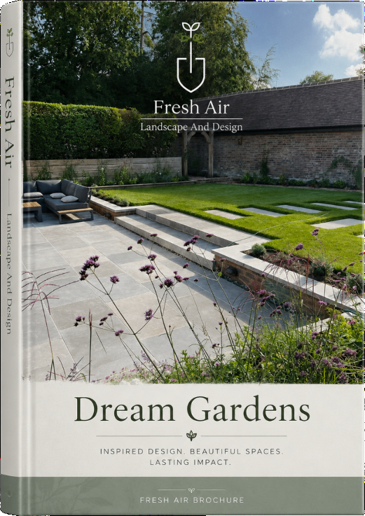 Fresh Air Dream Gardens brochure cover